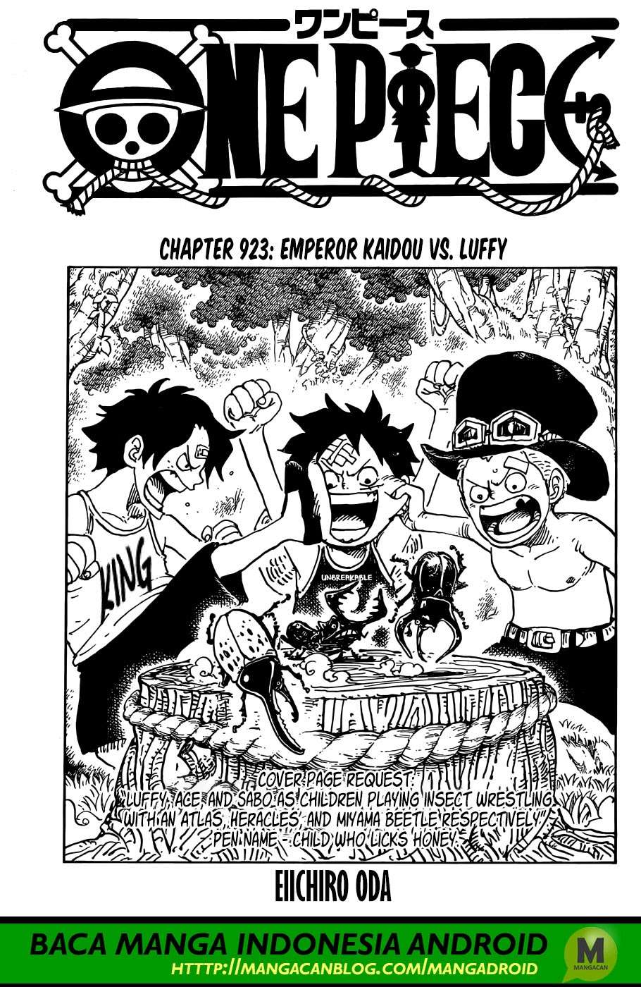 Baca Komik One Piece Chapter 923 Gambar 1