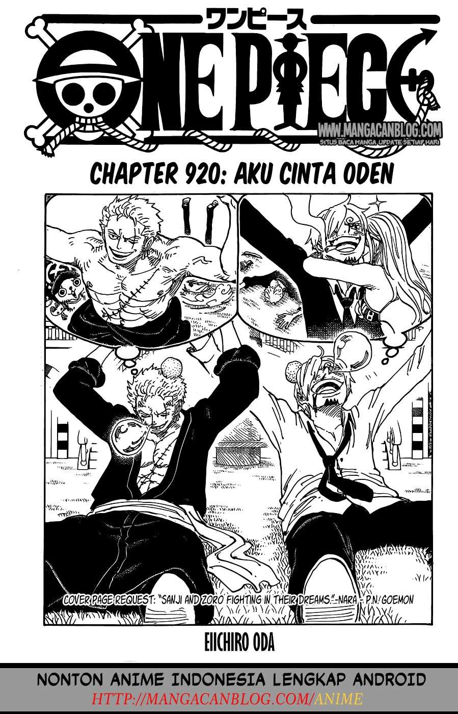 Baca Komik One Piece Chapter 920 Gambar 1