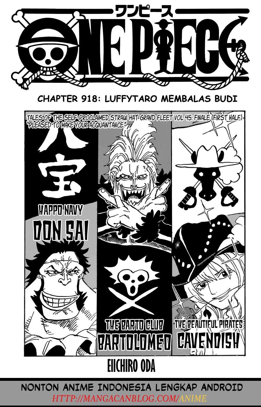 Baca Komik One Piece Chapter 918 Gambar 1