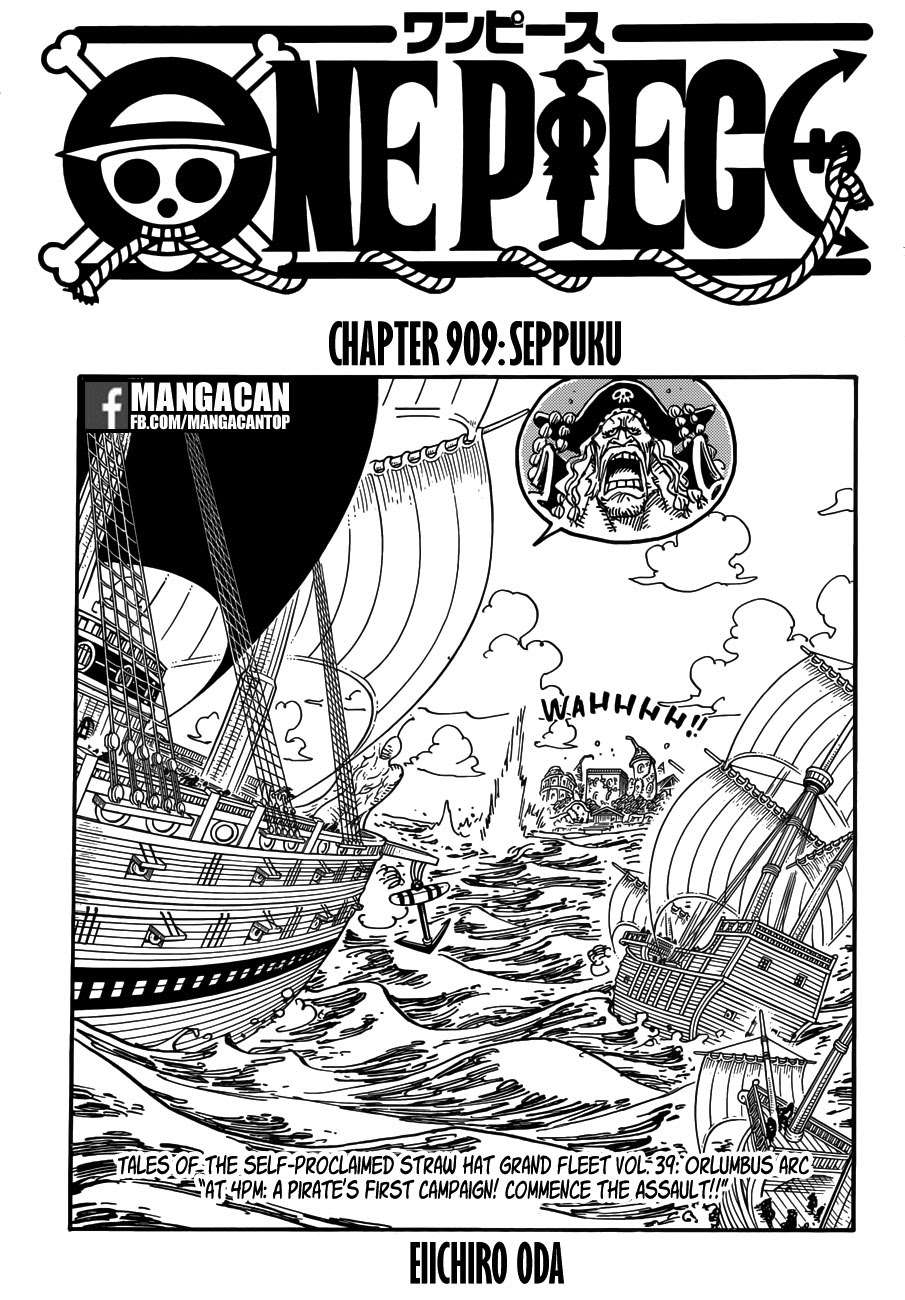Baca Komik One Piece Chapter 909 Gambar 1