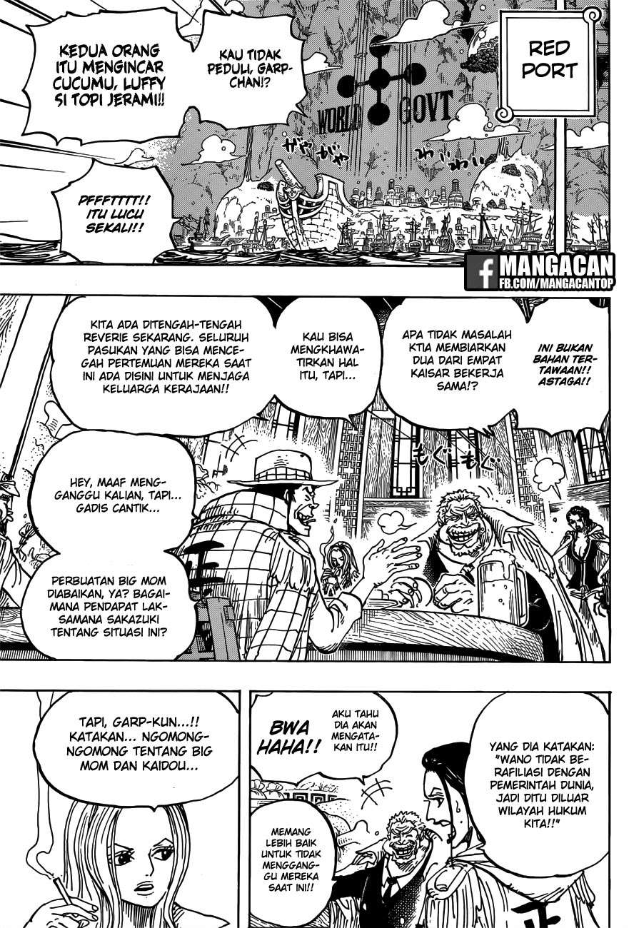 One Piece Chapter 907 Gambar 6