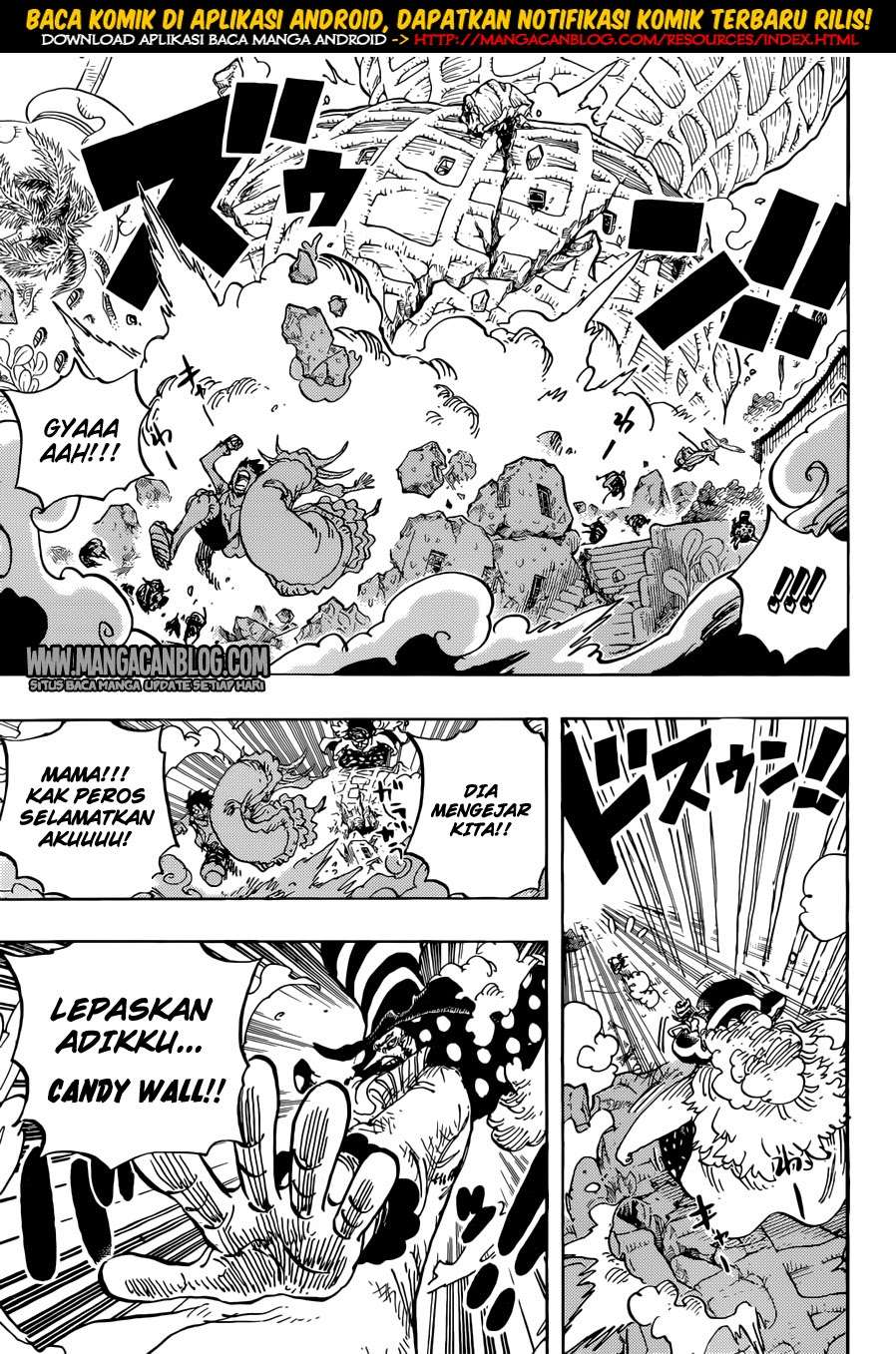 One Piece Chapter 885 Gambar 12