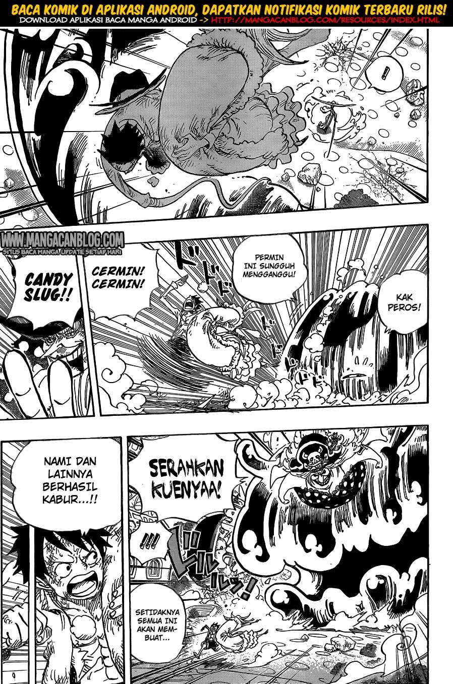 One Piece Chapter 885 Gambar 14