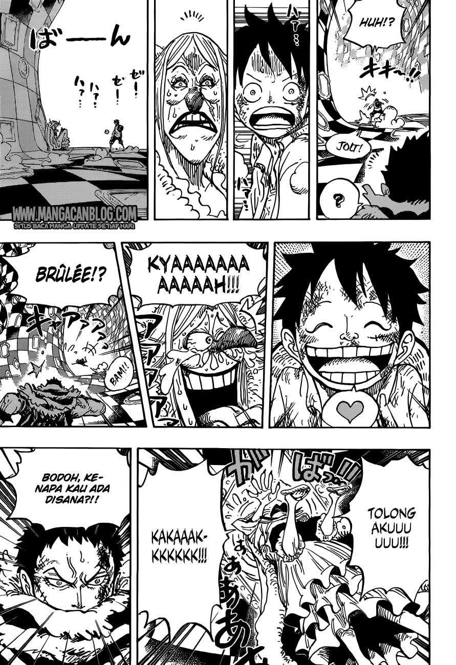 One Piece Chapter 885 Gambar 8