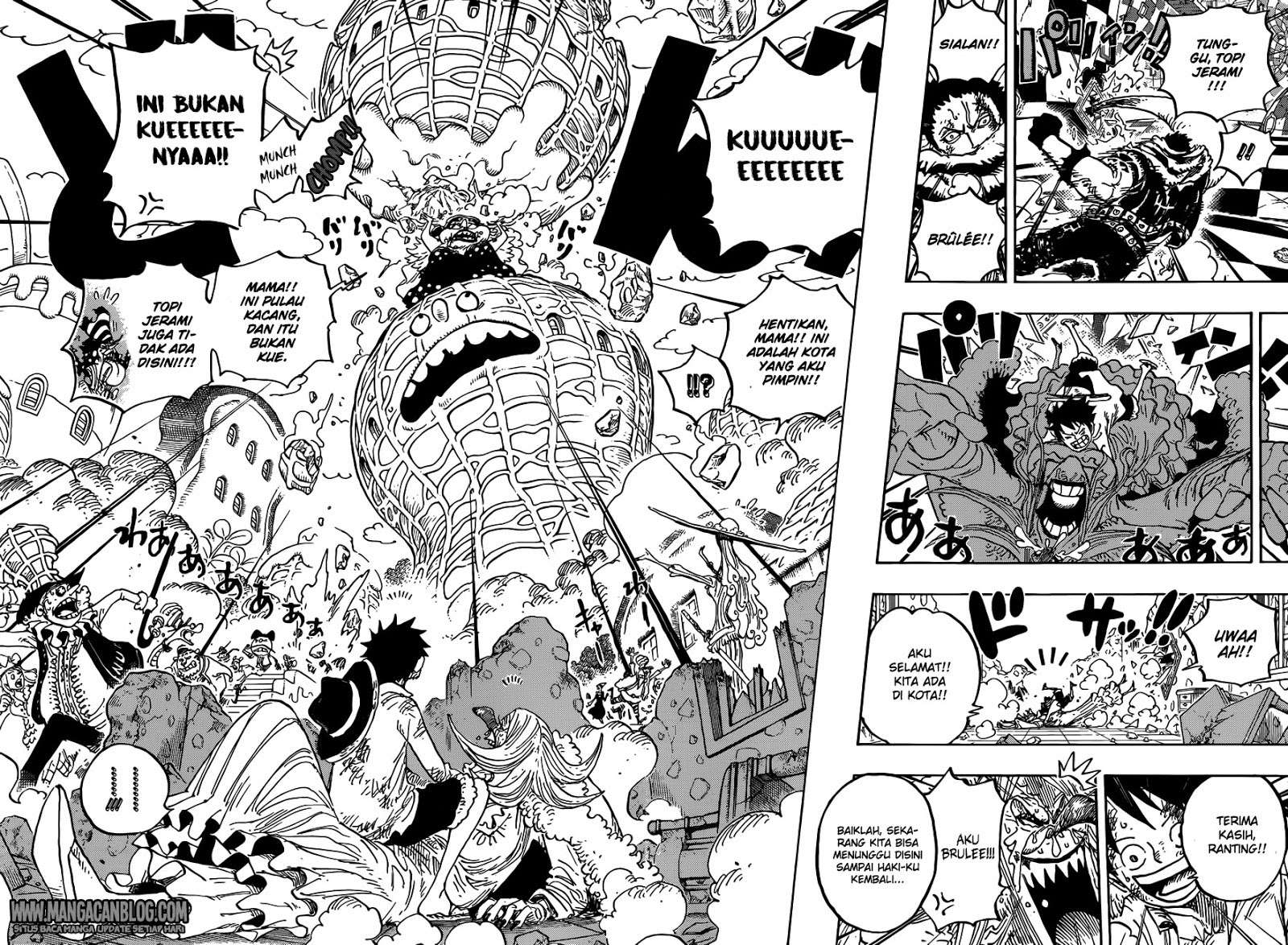 One Piece Chapter 885 Gambar 9