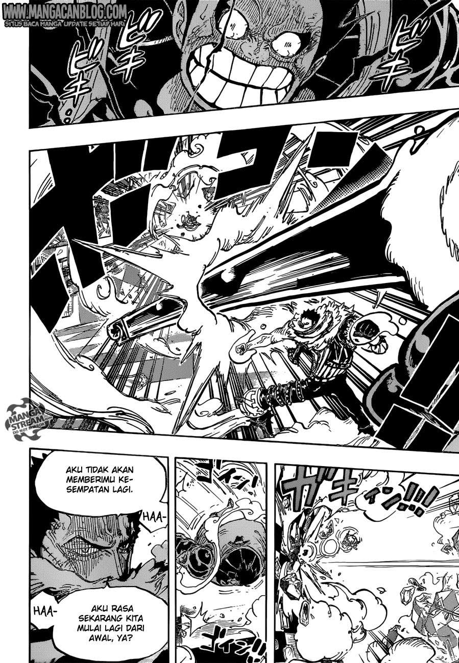 One Piece Chapter 884 Gambar 12