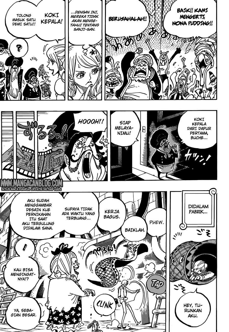 One Piece Chapter 880 Gambar 6