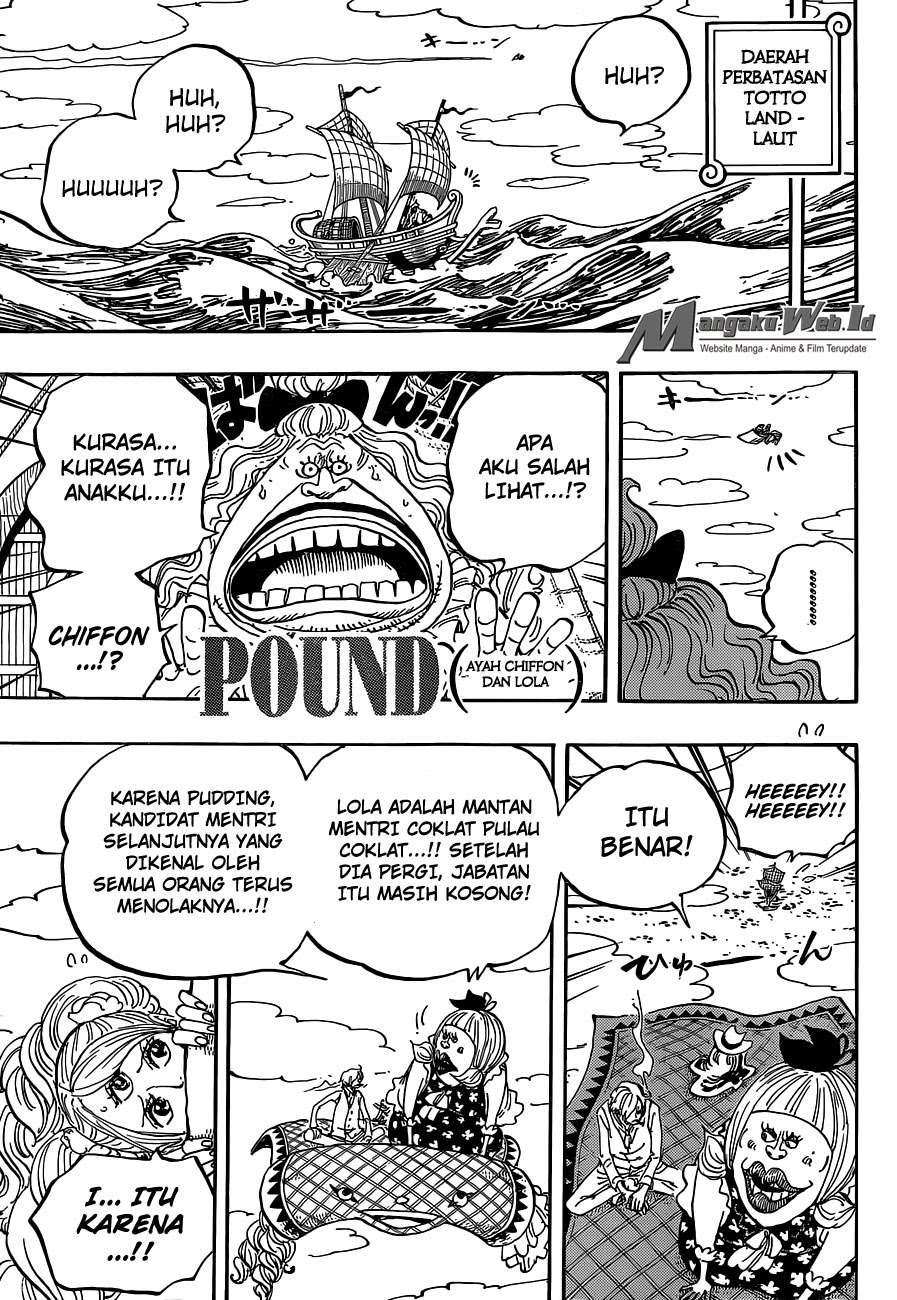One Piece Chapter 879 Gambar 10