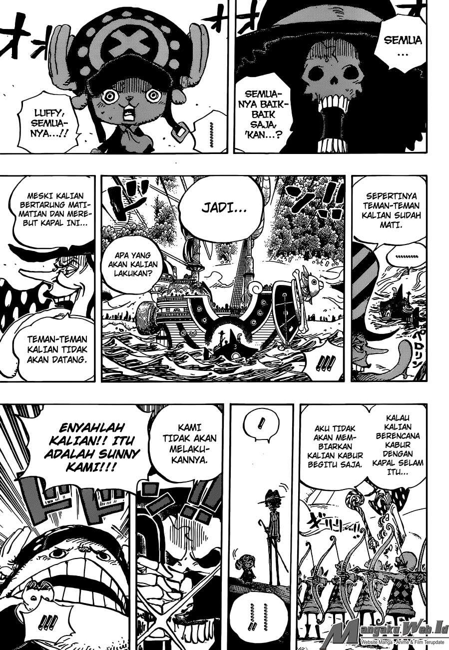 One Piece Chapter 875 Gambar 15