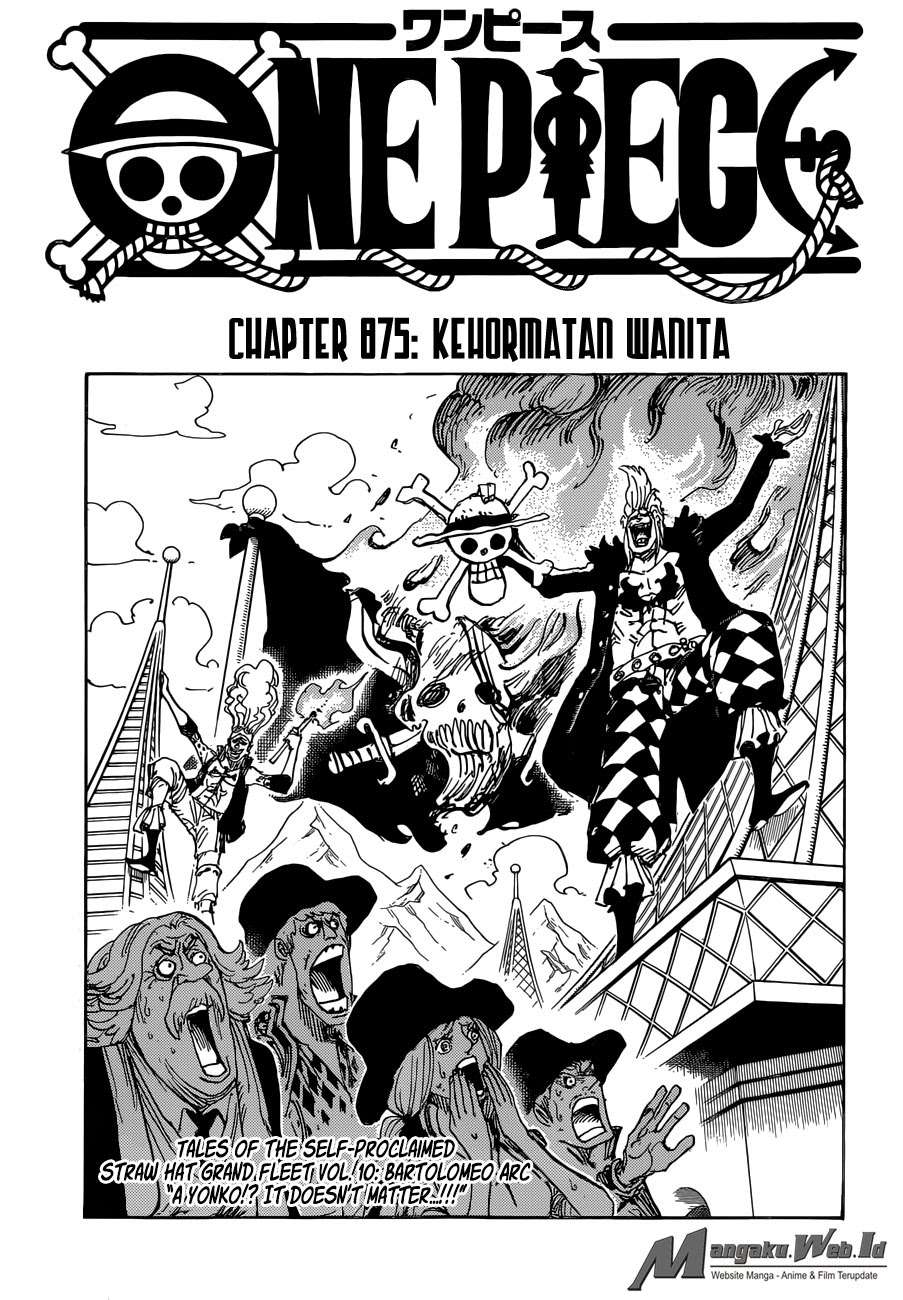 Baca Manga One Piece Chapter 875 Gambar 2