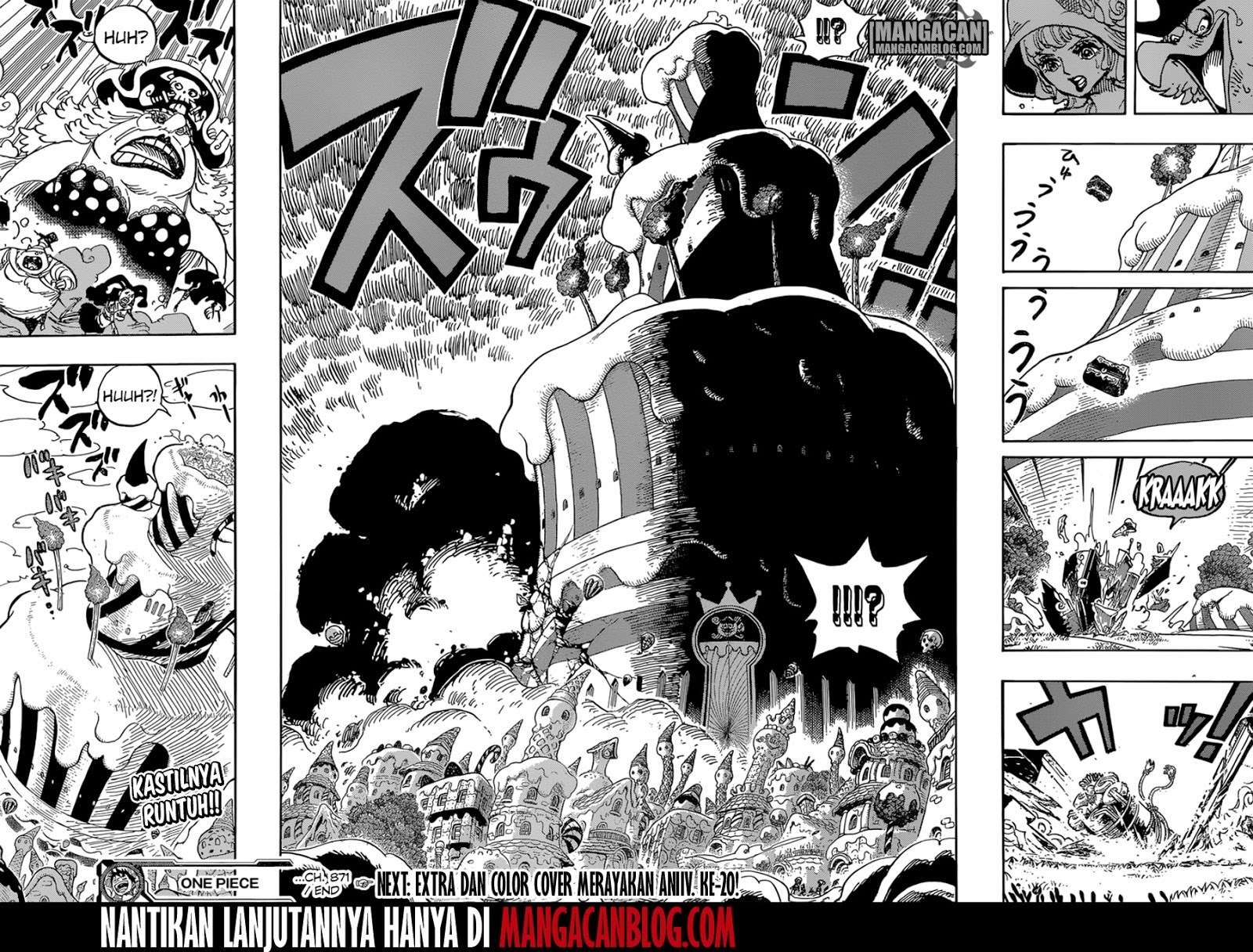 One Piece Chapter 871 Gambar 20
