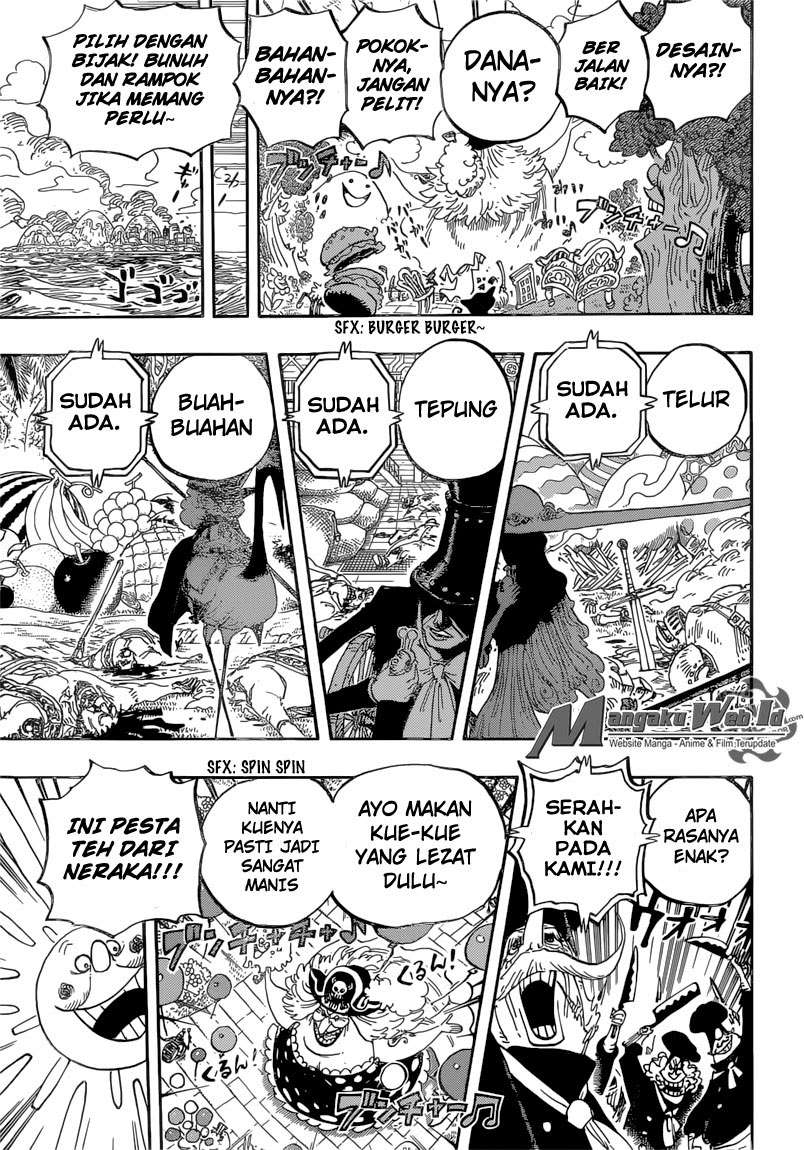 One Piece Chapter 827 Gambar 16
