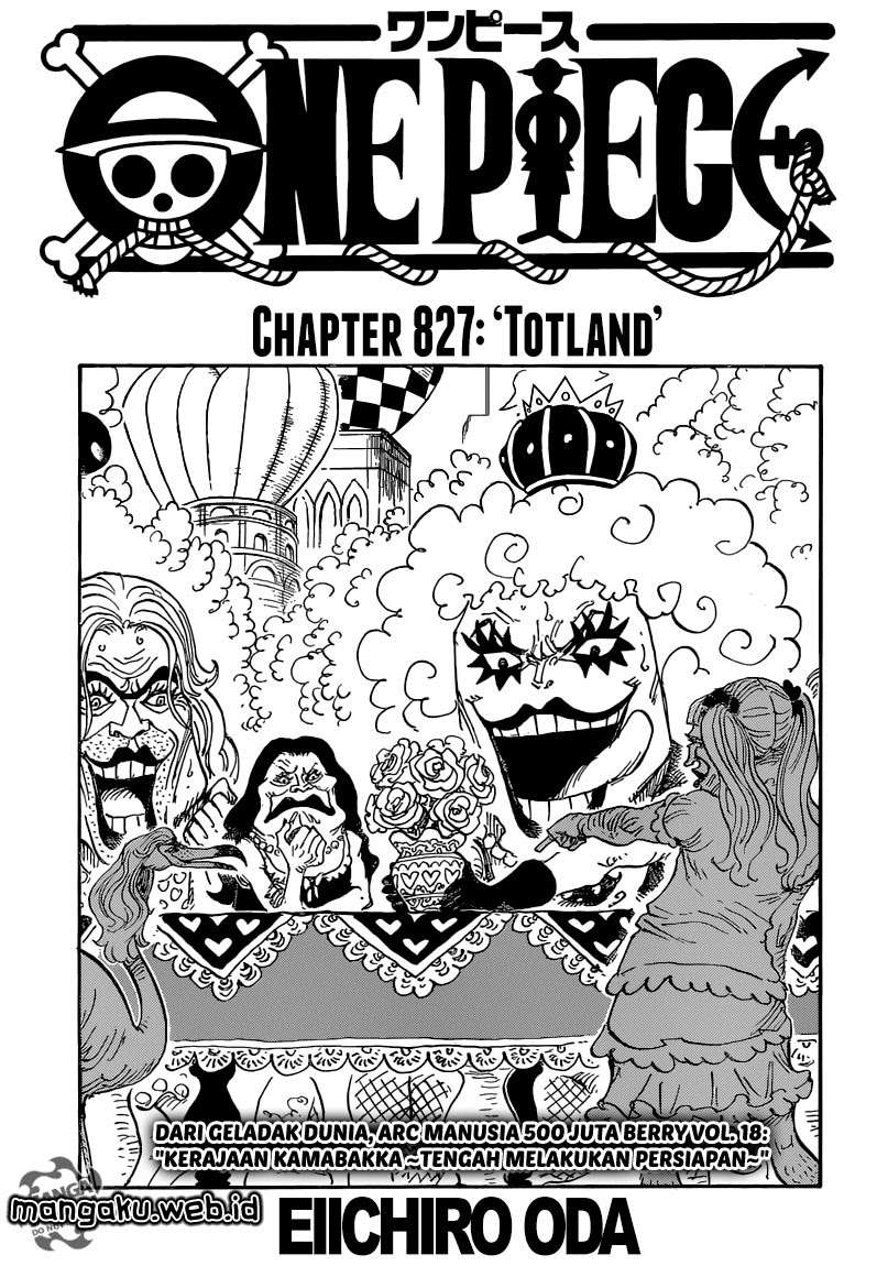 Baca Manga One Piece Chapter 827 Gambar 2