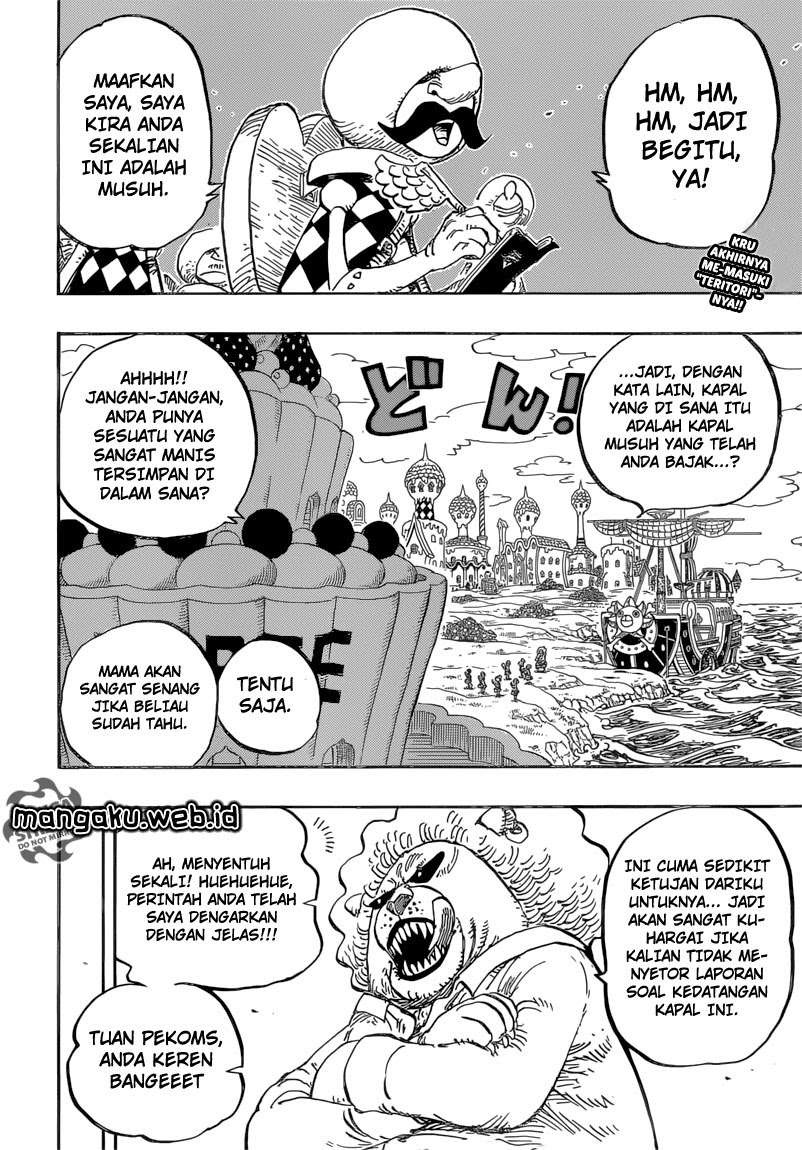 One Piece Chapter 827 Gambar 3