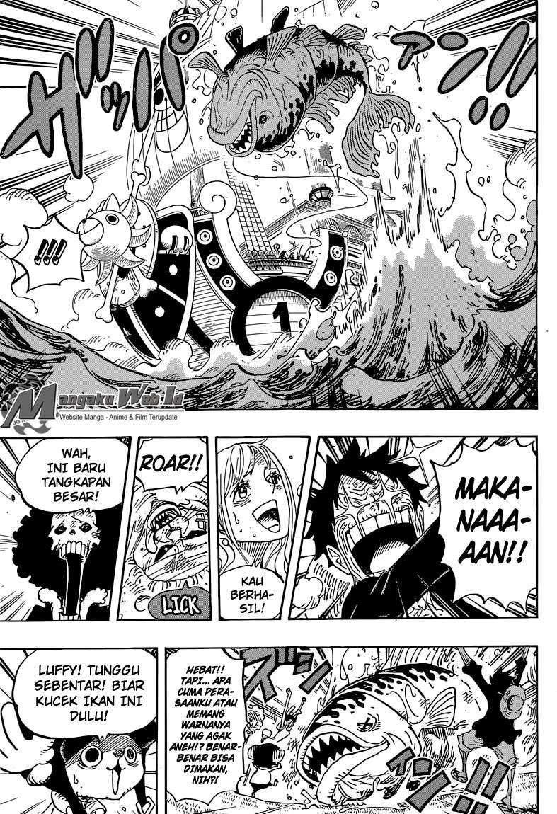 One Piece Chapter 825 Gambar 10