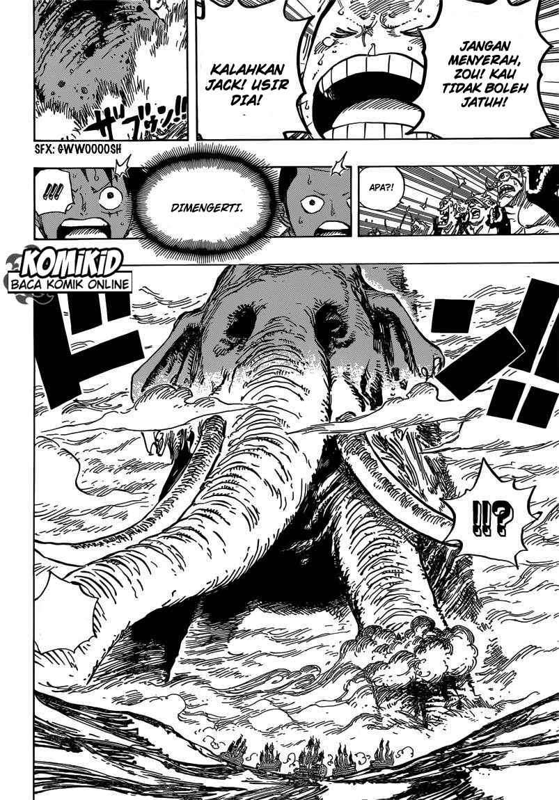 One Piece Chapter 821 Gambar 13