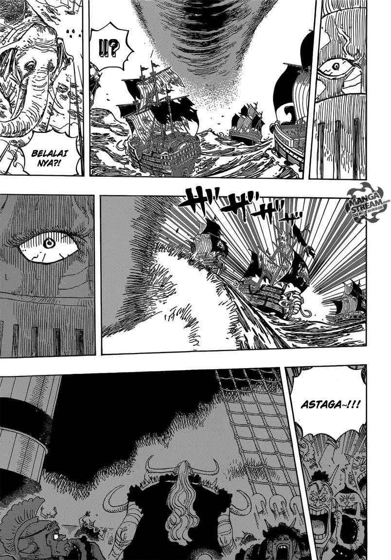 One Piece Chapter 821 Gambar 14