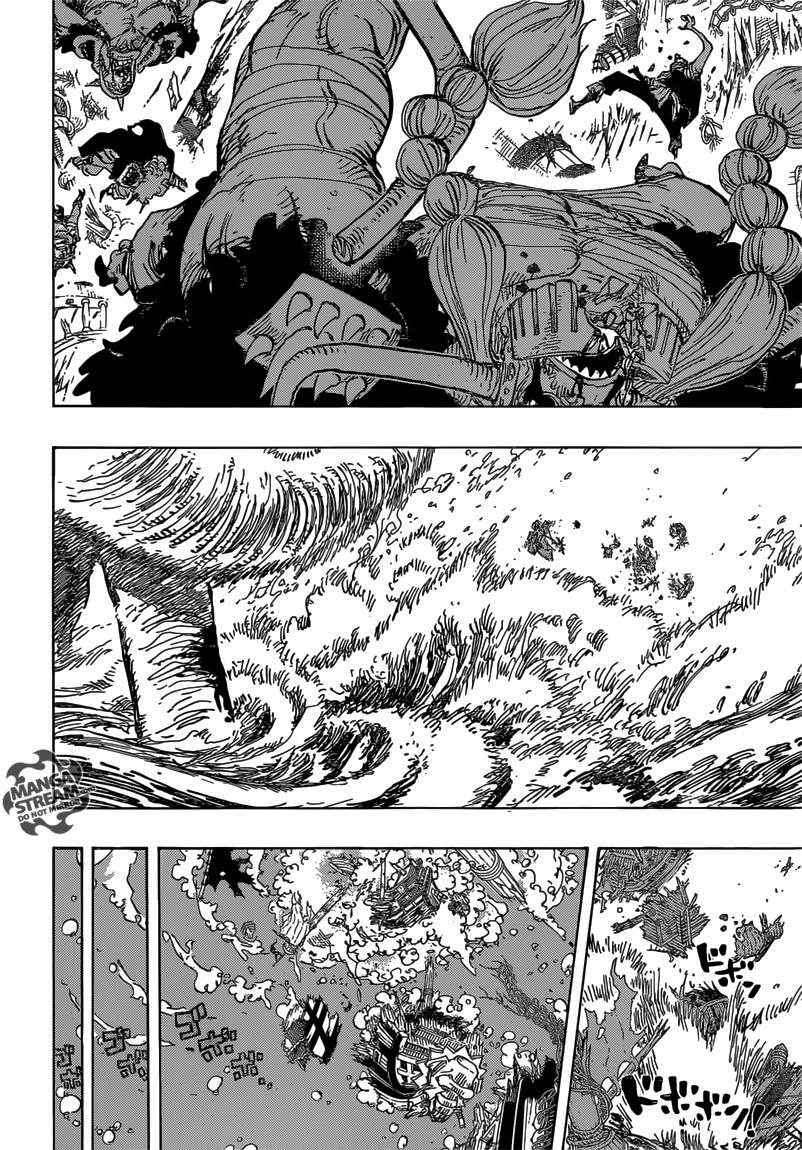 One Piece Chapter 821 Gambar 16