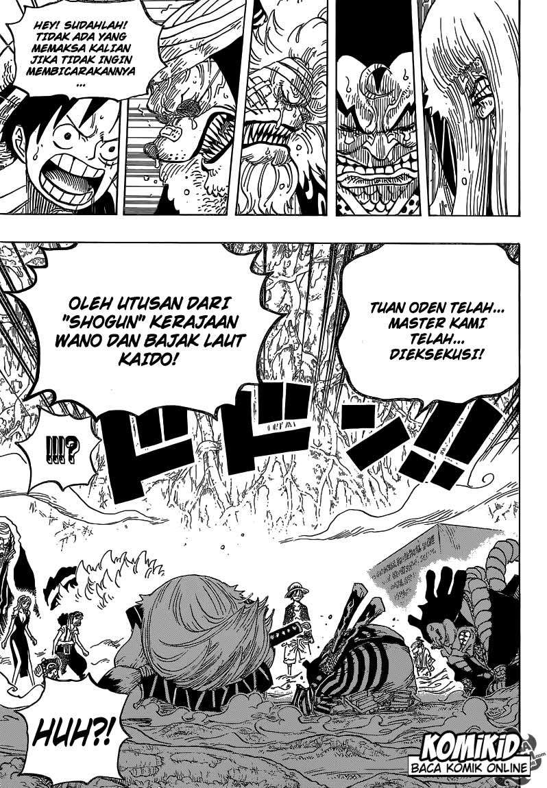 One Piece Chapter 818 Gambar 14