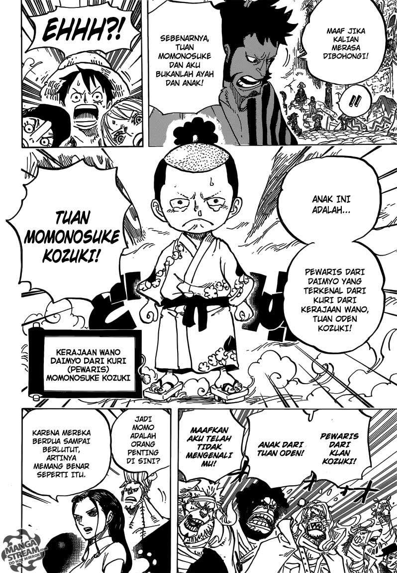 One Piece Chapter 817 Gambar 9