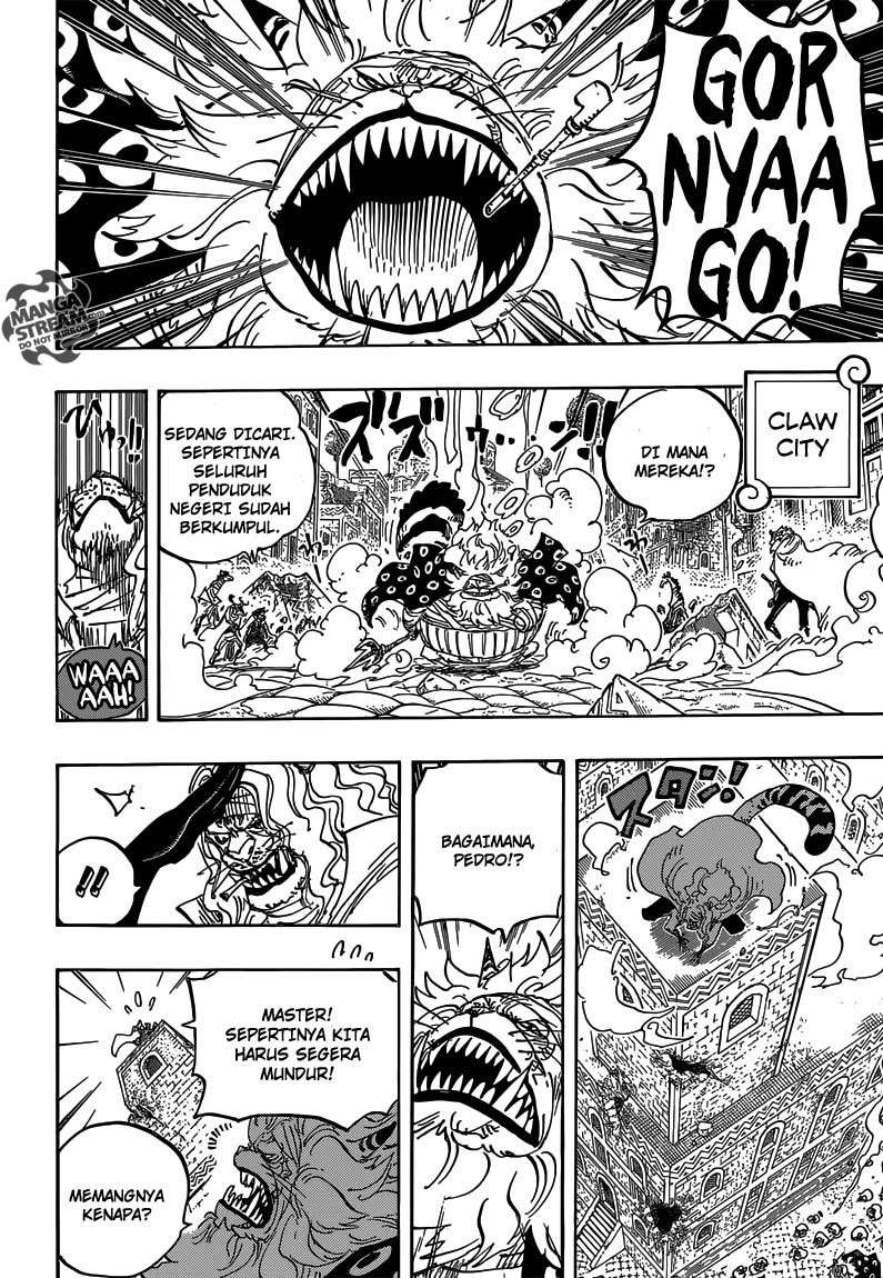 One Piece Chapter 816 Gambar 7