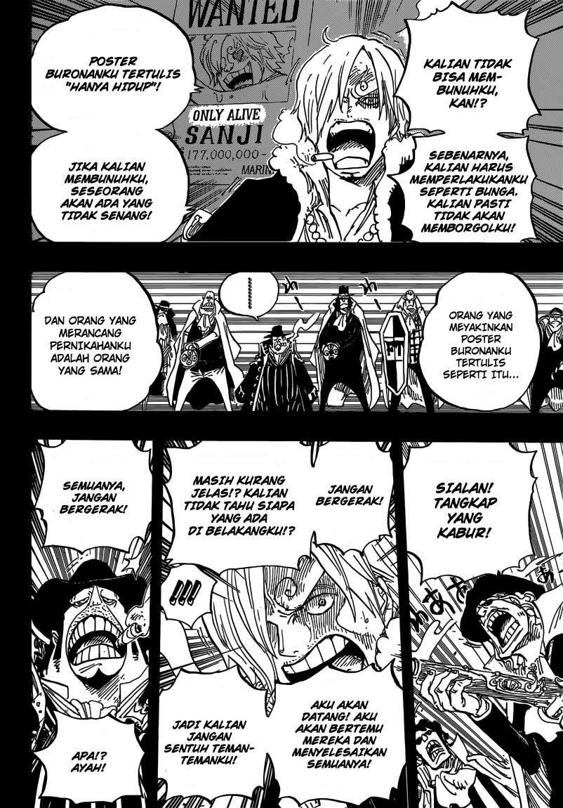 One Piece Chapter 813 Gambar 15