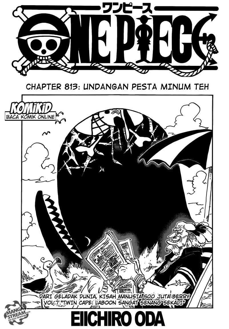 Baca Manga One Piece Chapter 813 Gambar 2