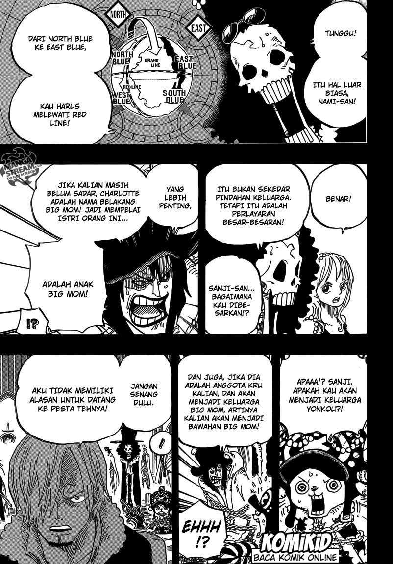 One Piece Chapter 813 Gambar 6
