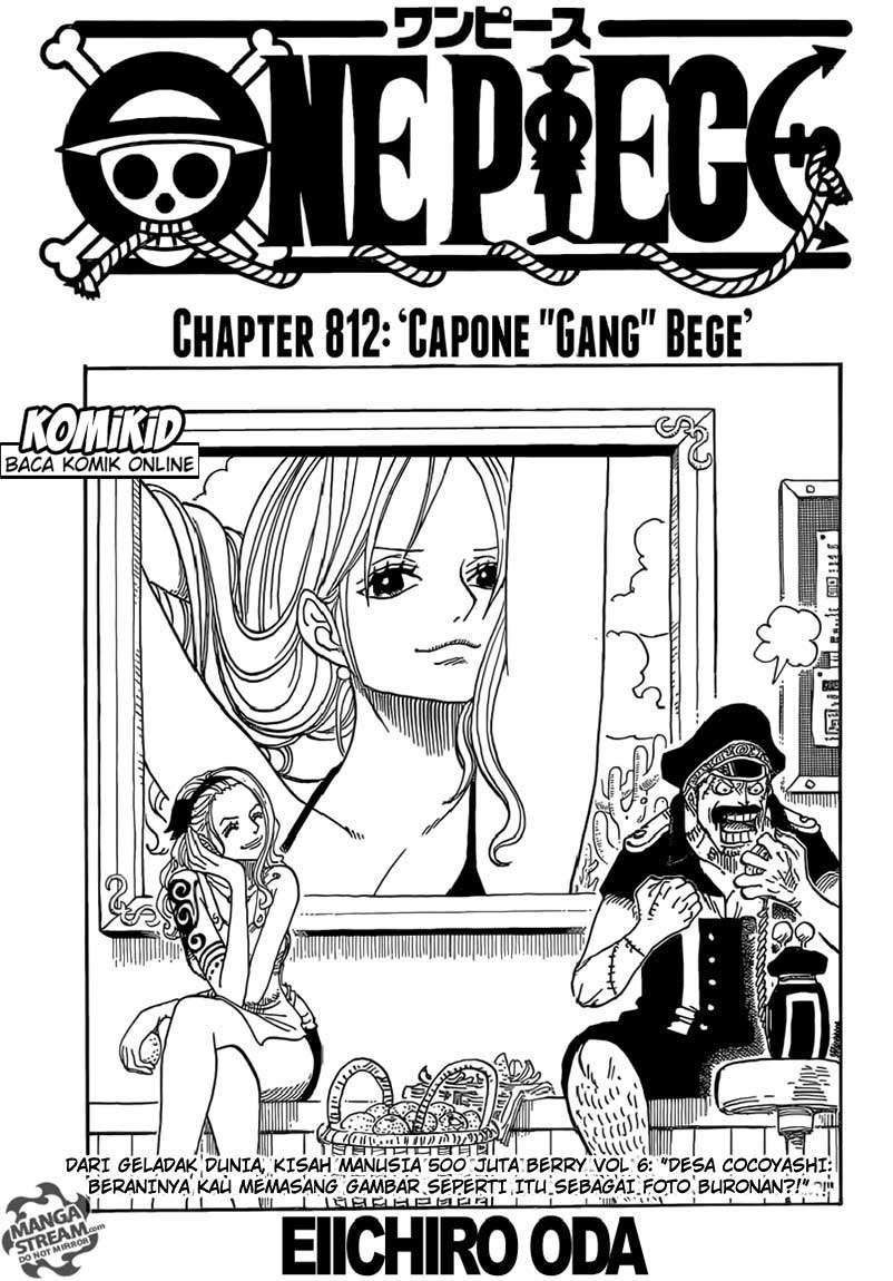 Baca Manga One Piece Chapter 812 Gambar 2