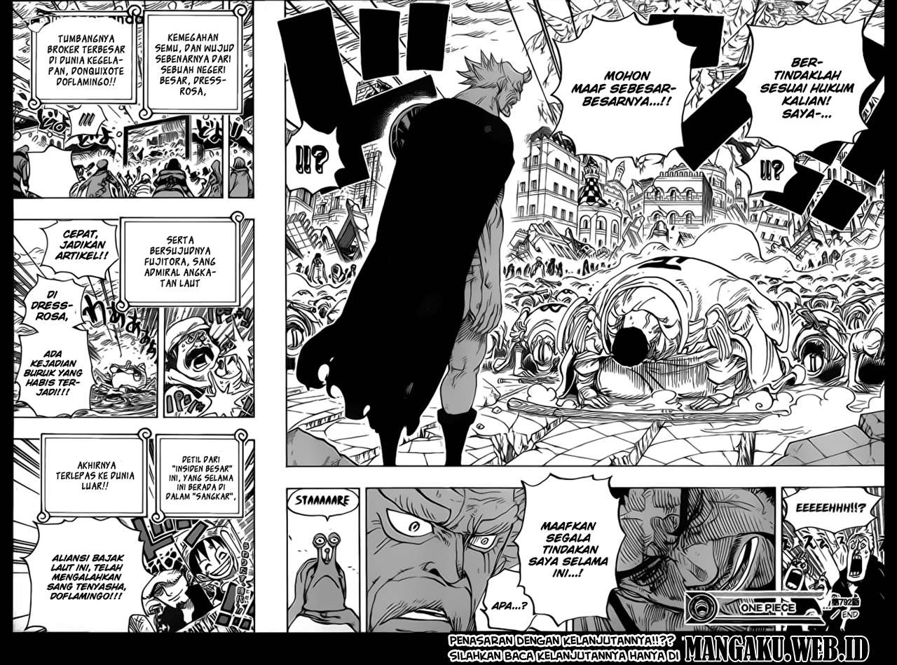 One Piece Chapter 792 Gambar 16