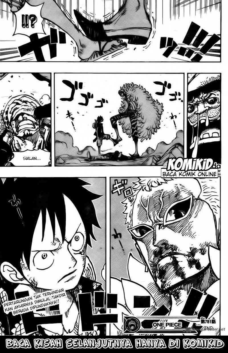 One Piece Chapter 781 Gambar 19