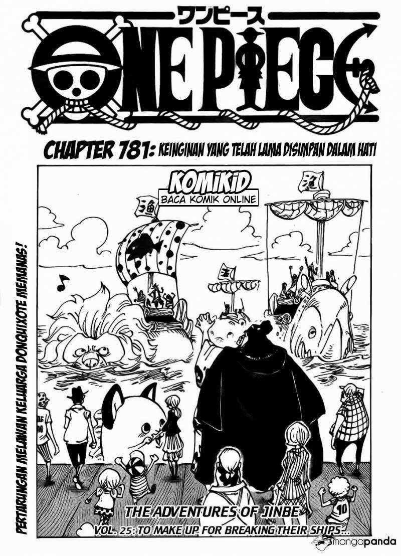Baca Manga One Piece Chapter 781 Gambar 2