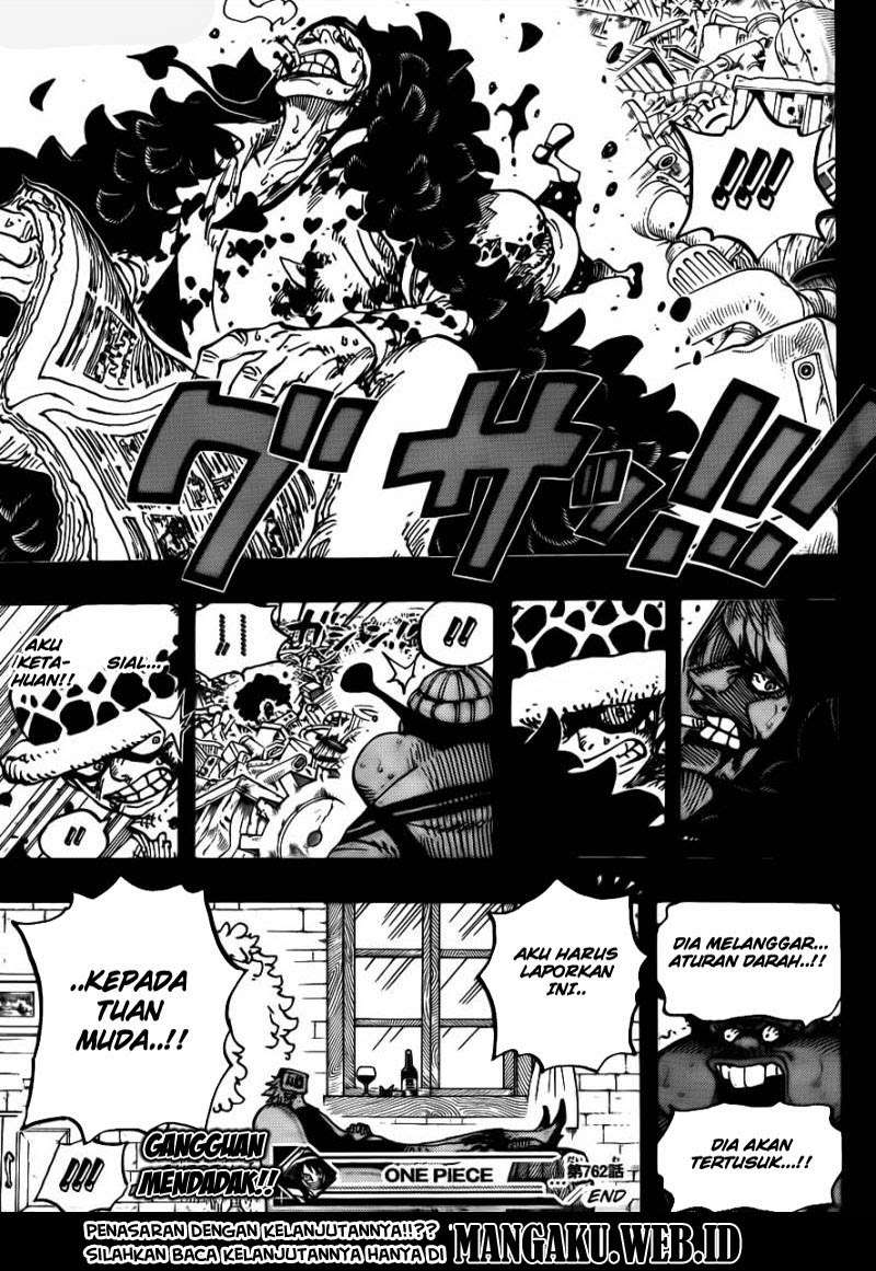 One Piece Chapter 762 Gambar 17