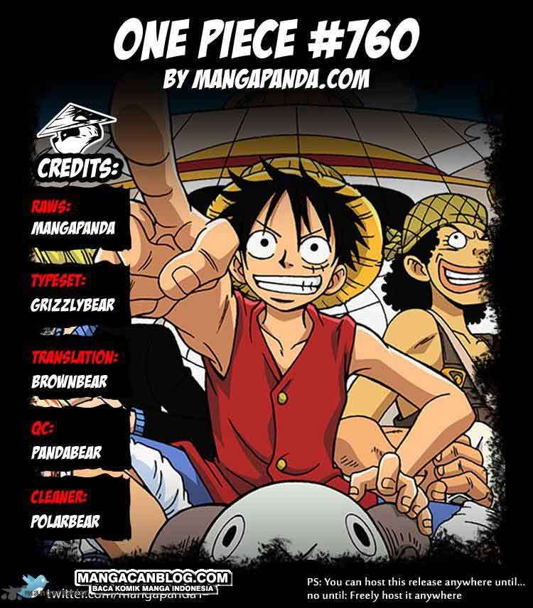 Baca Komik One Piece Chapter 760 Gambar 1