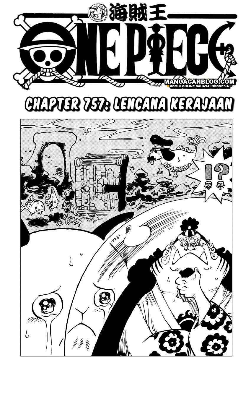 Baca Komik One Piece Chapter 757 Gambar 1