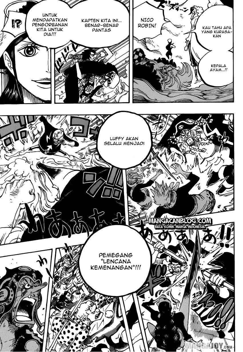 One Piece Chapter 757 Gambar 7