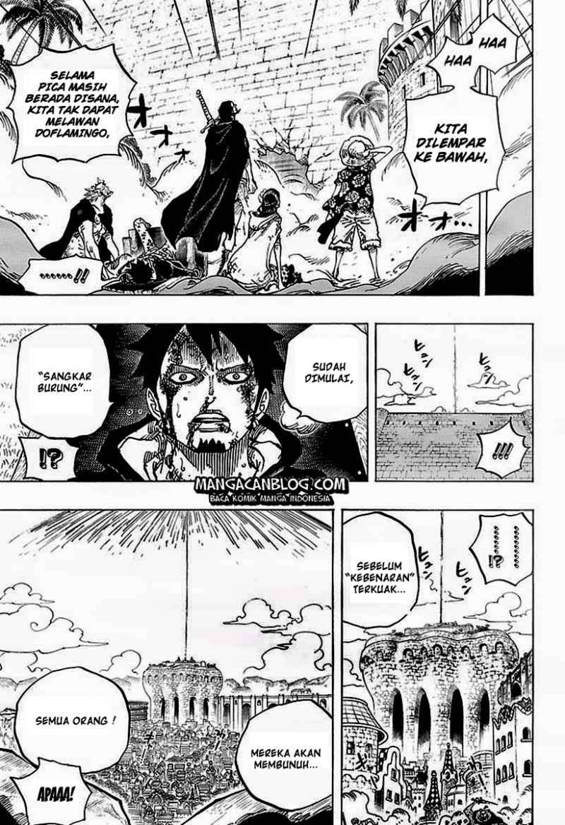 One Piece Chapter 745 Gambar 13