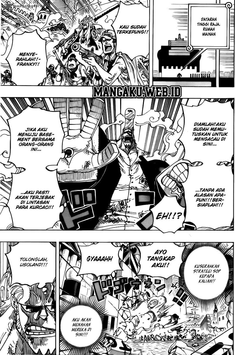 One Piece Chapter 740 Gambar 20
