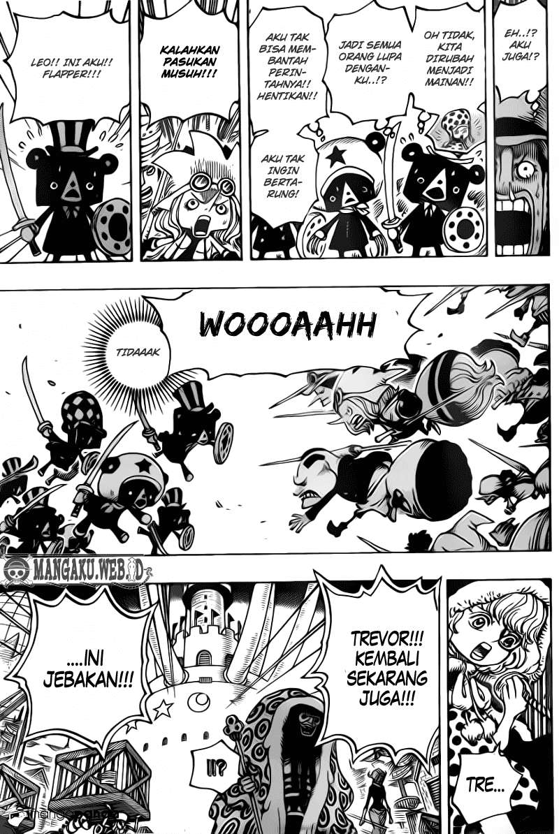 One Piece Chapter 738 Gambar 16