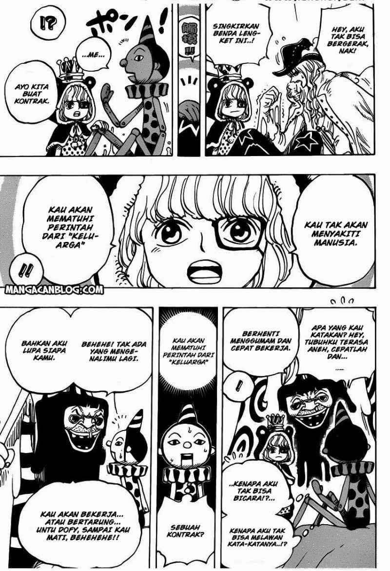 One Piece Chapter 737 Gambar 16
