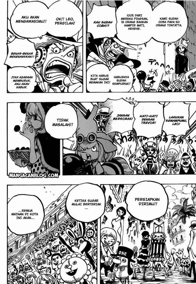 One Piece Chapter 737 Gambar 19