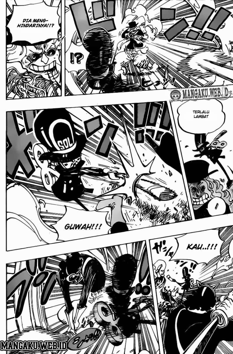 One Piece Chapter 733 Gambar 14