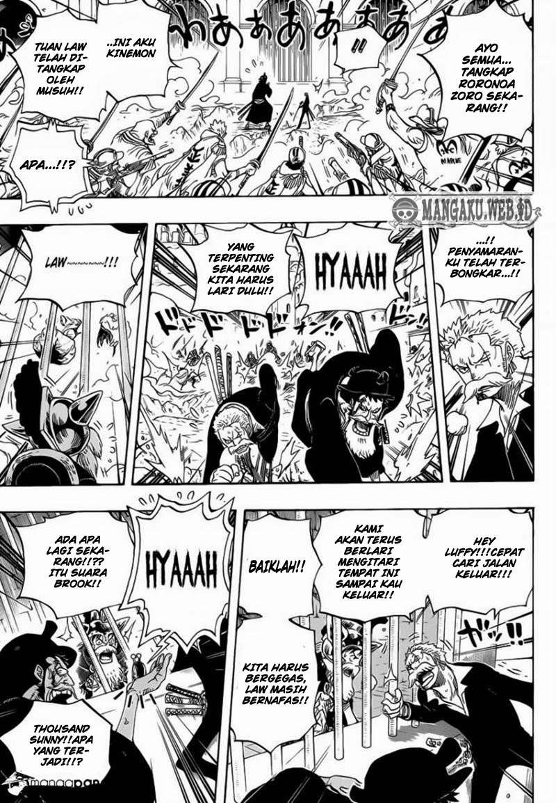 One Piece Chapter 730 Gambar 12