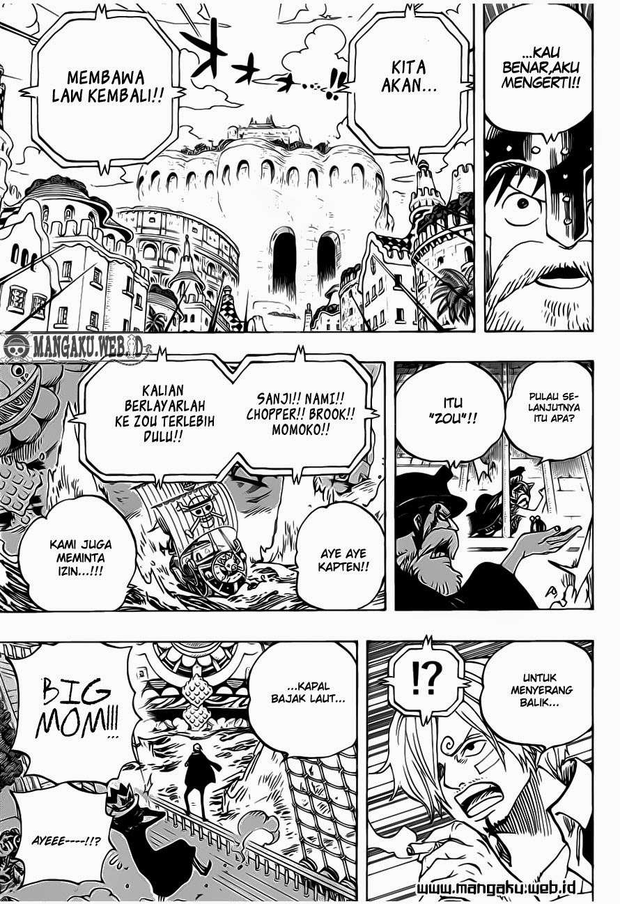 One Piece Chapter 730 Gambar 17