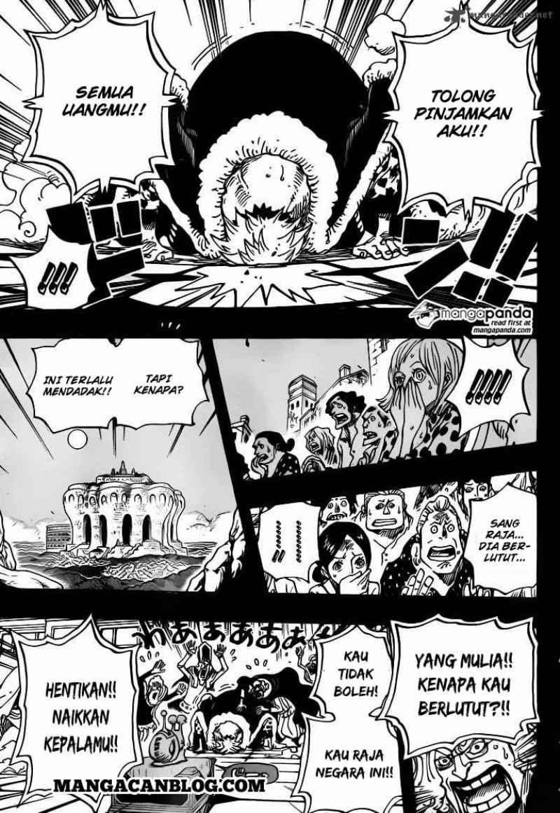 One Piece Chapter 727 Gambar 14