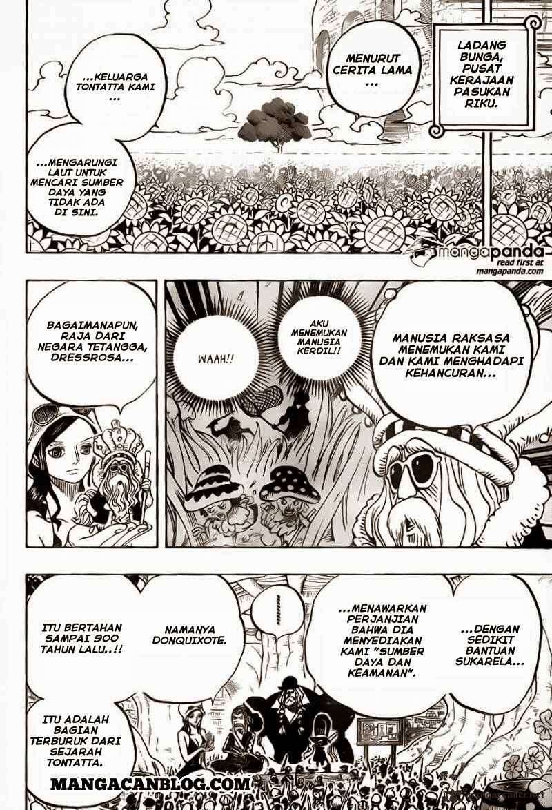 One Piece Chapter 726 Gambar 14