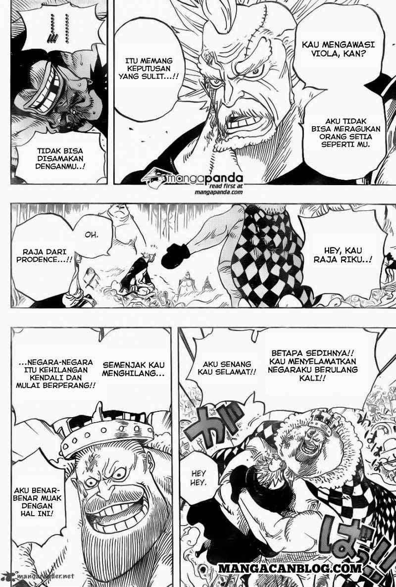One Piece Chapter 726 Gambar 7