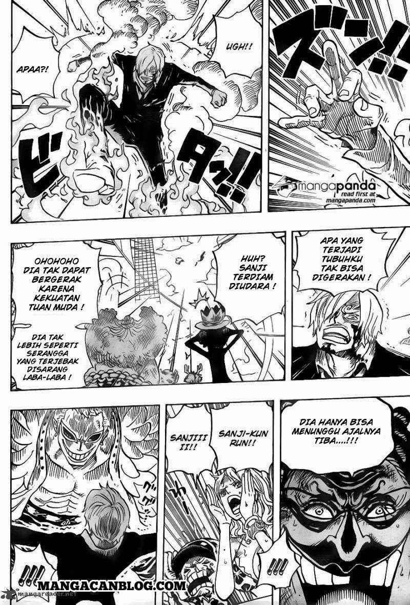 One Piece Chapter 724 Gambar 7