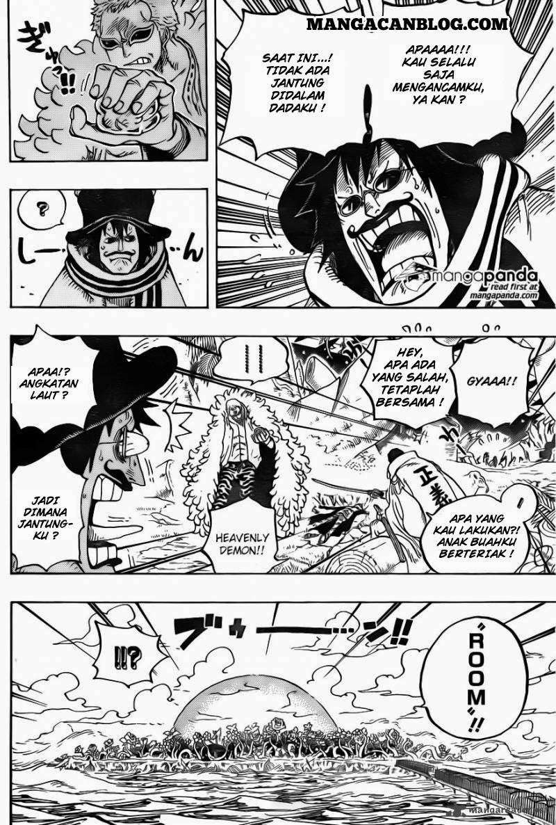 One Piece Chapter 723 Gambar 13