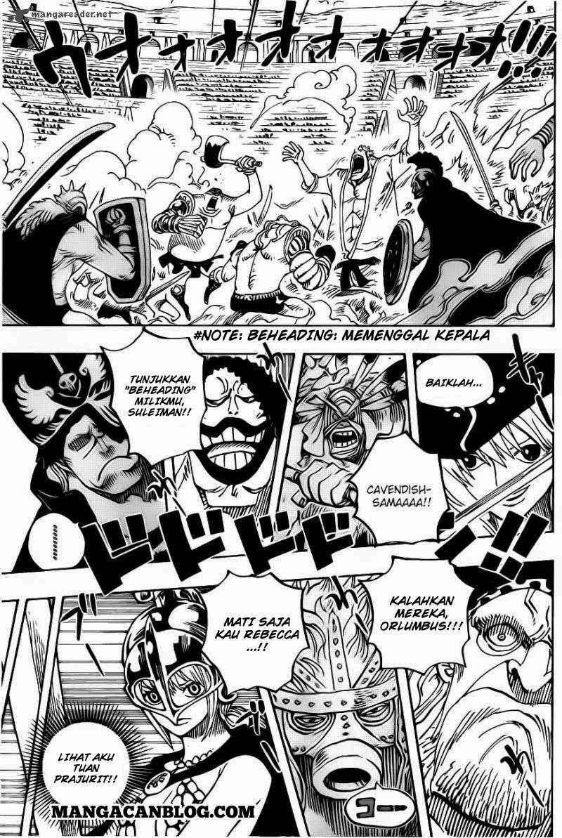 One Piece Chapter 722 Gambar 10